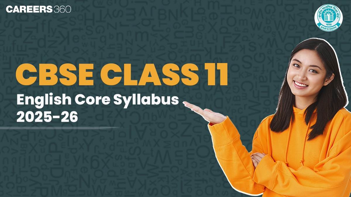 CBSE Class 11 English Core Syllabus 2025-26: Download PDF